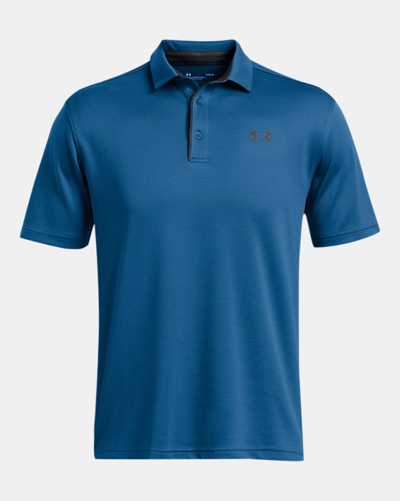 Herren UA Tech™ Poloshirt, Blue, pdpMainDesktop image number 2